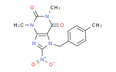 CAS No. 477333-80-5, 1,3-Dimethyl-7-(4-methylbenzyl)-8-nitro-1H-purine-2,6(3H,7H)-dione