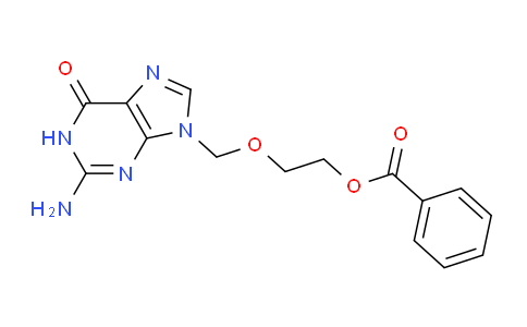 CAS No. 59277-91-7, 2-((2-Amino-6-oxo-1H-purin-9(6H)-yl)methoxy)ethyl benzoate