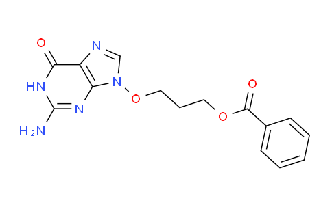 CAS No. 114778-62-0, 3-((2-Amino-6-oxo-1H-purin-9(6H)-yl)oxy)propyl benzoate