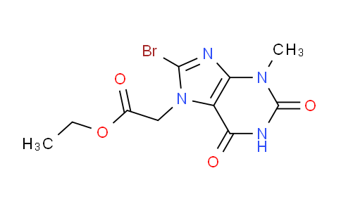 MC775983 | 101072-22-4 | Ethyl 2-(8-bromo-3-methyl-2,6-dioxo-2,3-dihydro-1H-purin-7(6H)-yl)acetate
