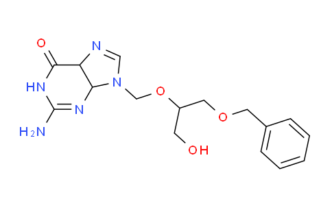 CAS No. 1369510-29-1, 2-Amino-9-(((1-(benzyloxy)-3-hydroxypropan-2-yl)oxy)methyl)-4,9-dihydro-1H-purin-6(5H)-one