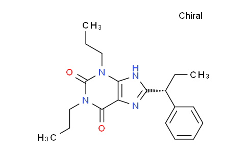 CAS No. 137766-81-5, (R)-8-(1-Phenylpropyl)-1,3-dipropyl-1H-purine-2,6(3H,9H)-dione