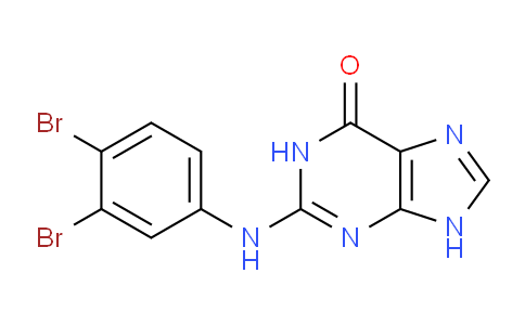 CAS No. 123994-76-3, 2-((3,4-Dibromophenyl)amino)-1H-purin-6(9H)-one