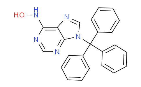 CAS No. 152433-83-5, N-(9-Trityl-9H-purin-6-yl)hydroxylamine