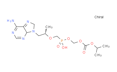 CAS No. 1841115-98-7, ((((((2S)-1-(6-Amino-4H-purin-9(8H)-yl)propan-2-yl)oxy)methyl)(hydroxy)phosphoryl)oxy)methyl isopropyl carbonate