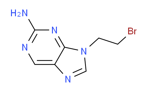CAS No. 810677-59-9, 9-(2-bromoethyl)-9H-purin-2-amine