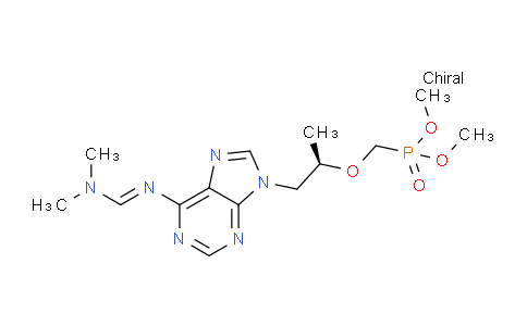 CAS No. 1577256-24-6, Phosphonic acid, P-[[(1R)-2-[6-[[(dimethylamino)methylene]amino]-9H-purin-9-yl]-1-methylethoxy]methyl]-, dimethyl ester