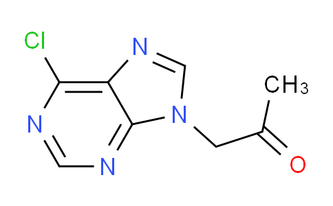 CAS No. 100682-42-6, 1-(6-chloropurin-9-yl)propan-2-one