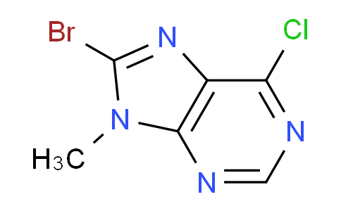 DY776268 | 736142-86-2 | 8-bromo-6-chloro-9-methyl-9H-purine