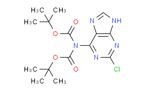 MC776269 | 1269786-75-5 | tert-butyl N-[(tert-butoxy)carbonyl]-N-(2-chloro-9H-purin-6-yl)carbamate