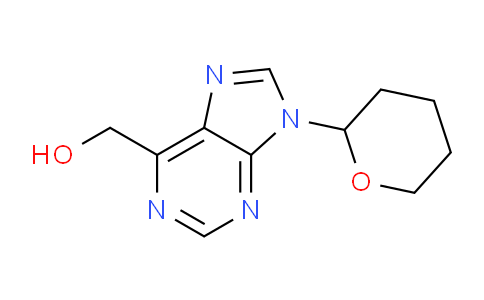 CAS No. 773133-89-4, [9-(oxan-2-yl)-9H-purin-6-yl]methanol
