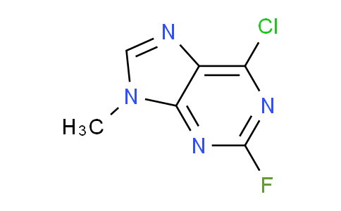 CAS No. 344891-56-1, 6-chloro-2-fluoro-9-methyl-9H-purine