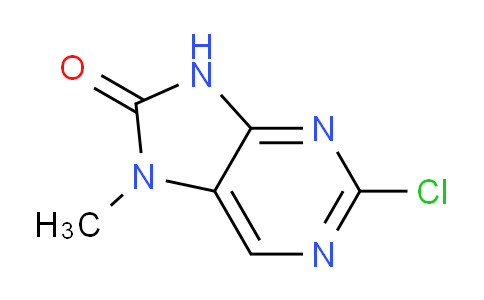 CAS No. 1273315-19-7, 2-Chloro-7-methyl-7H-purin-8(9H)-one