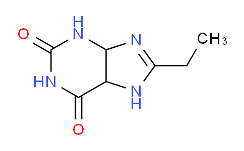 CAS No. 1378263-50-3, 8-Ethyl-3,4,5,7-tetrahydro-1H-purine-2,6-dione