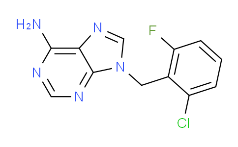 CAS No. 55779-18-5, 9-(2-chloro-6-fluorobenzyl)-9H-purin-6-amine