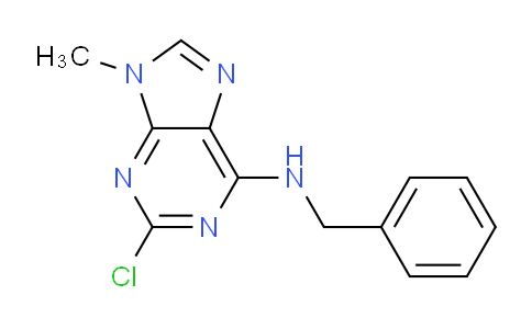CAS No. 101622-53-1, N-benzyl-2-chloro-9-methyl-9H-purin-6-amine