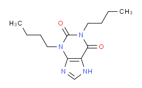 CAS No. 2850-36-4, 1,3-Dibutyl-1H-purine-2,6(3H,7H)-dione
