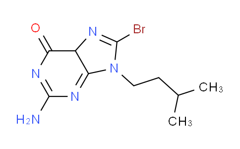 CAS No. 332102-03-1, 2-amino-8-bromo-9-isopentyl-5,9-dihydro-6H-purin-6-one