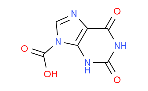 CAS No. 71965-22-5, 2,6-dioxo-1,2,3,6-tetrahydro-9H-purine-9-carboxylic acid