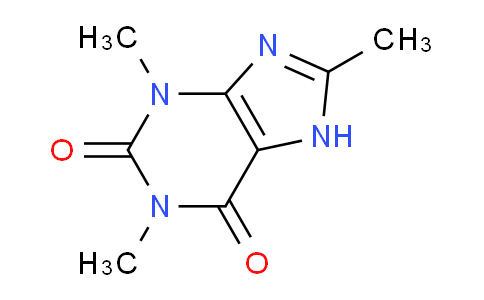 CAS No. 830-65-9, 1,3,8-trimethyl-3,7-dihydro-1H-purine-2,6-dione