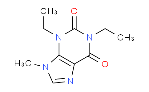 CAS No. 54965-57-0, 1,3-diethyl-9-methyl-3,9-dihydro-1H-purine-2,6-dione
