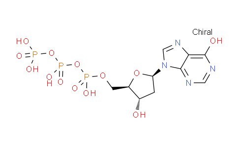 CAS No. 16595-02-1, [hydroxy-[[(2R,3S,5R)-3-hydroxy-5-(6-oxo-3H-purin-9-yl)oxolan-2-yl]methoxy]phosphoryl] phosphono hydrogen phosphate