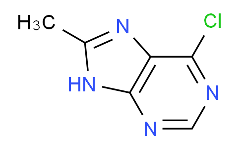 CAS No. 92001-52-0, 6-Chloro-8-methyl-9H-purine