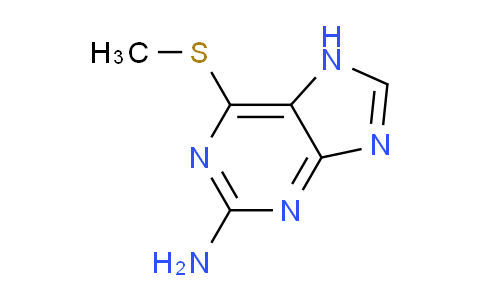 CAS No. 1198-47-6, 6-(Methylthio)-7H-purin-2-amine