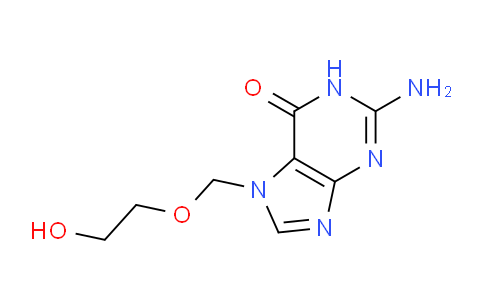 CAS No. 91702-61-3, 2-amino-7-((2-hydroxyethoxy)methyl)-1,7-dihydro-6H-purin-6-one