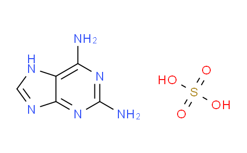 CAS No. 7280-83-3, 7H-purine-2,6-diamine sulfate