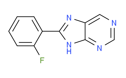 CAS No. 878287-56-0, 8-(2-Fluorophenyl)-9H-purine