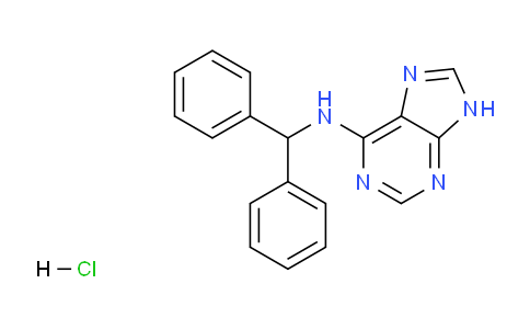 CAS No. 10184-20-0, N-Benzhydryl-9H-purin-6-amine hydrochloride