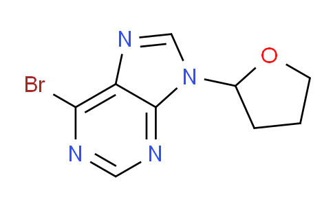 91003-84-8 | 6-Bromo-9-(tetrahydrofuran-2-yl)-9H-purine