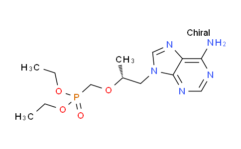 CAS No. 180587-75-1, (R)-Diethyl (((1-(6-amino-9H-purin-9-yl)propan-2-yl)oxy)methyl)phosphonate