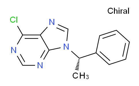 CAS No. 112089-31-3, (S)-6-Chloro-9-(1-phenylethyl)-9H-purine