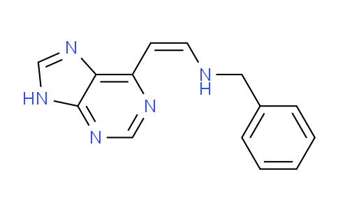 CAS No. 920503-90-8, (Z)-N-Benzyl-2-(9H-purin-6-yl)ethenamine