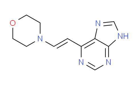 CAS No. 920503-86-2, (E)-4-(2-(9H-Purin-6-yl)vinyl)morpholine