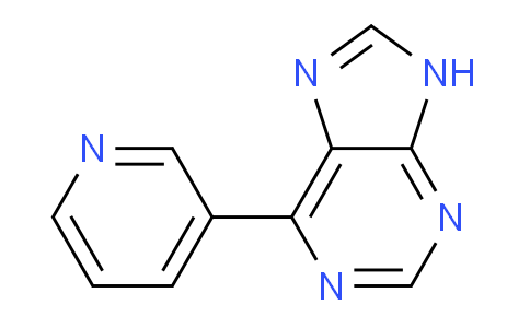 CAS No. 918537-05-0, 6-(Pyridin-3-yl)-9H-purine