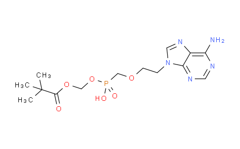 CAS No. 142341-05-7, ((((2-(6-Amino-9H-purin-9-yl)ethoxy)methyl)(hydroxy)phosphoryl)oxy)methyl pivalate