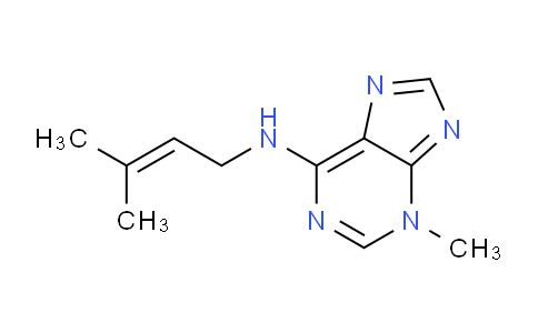 CAS No. 62061-50-1, 3-Methyl-N-(3-methylbut-2-en-1-yl)-3H-purin-6-amine