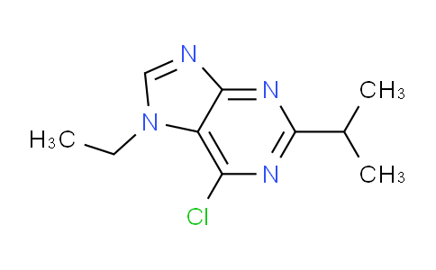 CAS No. 1708208-61-0, 6-Chloro-7-ethyl-2-isopropyl-7H-purine
