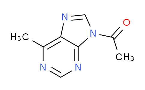 CAS No. 89977-51-5, 1-(6-Methyl-9H-purin-9-yl)ethanone
