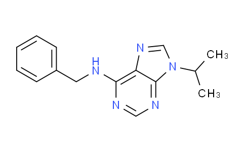 CAS No. 111853-20-4, N-Benzyl-9-isopropyl-9H-purin-6-amine