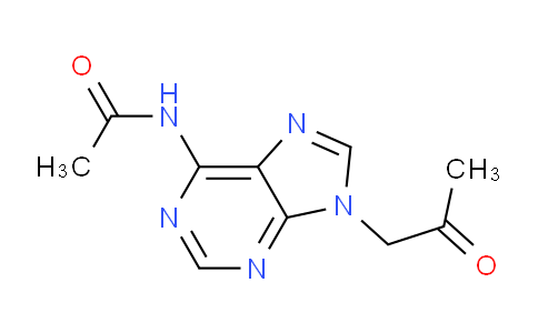 CAS No. 105970-01-2, N-(9-(2-Oxopropyl)-9H-purin-6-yl)acetamide