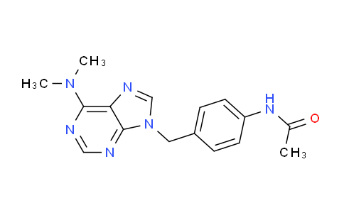CAS No. 115204-51-8, N-(4-((6-(Dimethylamino)-9H-purin-9-yl)methyl)phenyl)acetamide