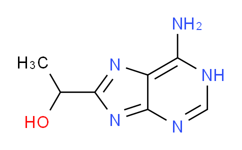 CAS No. 847978-03-4, 1-(6-Amino-1H-purin-8-yl)ethanol