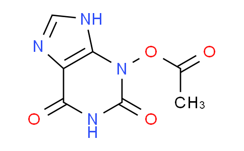 CAS No. 22052-01-3, 2,6-Dioxo-1H-purin-3(2H,6H,9H)-yl acetate