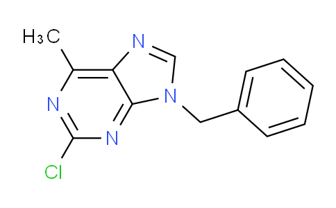 CAS No. 164360-03-6, 9-Benzyl-2-chloro-6-methyl-9H-purine