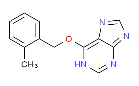 CAS No. 67733-76-0, 6-((2-Methylbenzyl)oxy)-1H-purine