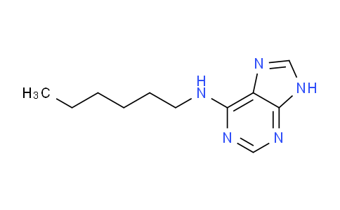 CAS No. 14333-96-1, N-Hexyl-9H-purin-6-amine